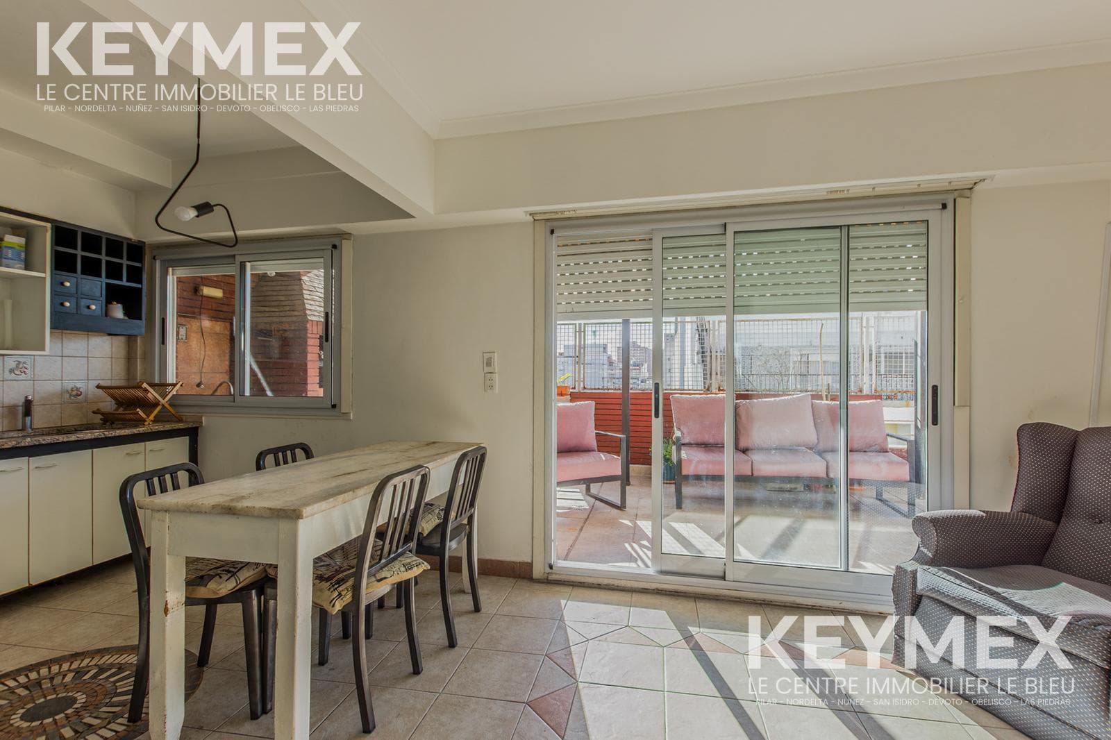 5-room apartment for sale in Balvanera with a balcony, terrace, and garage