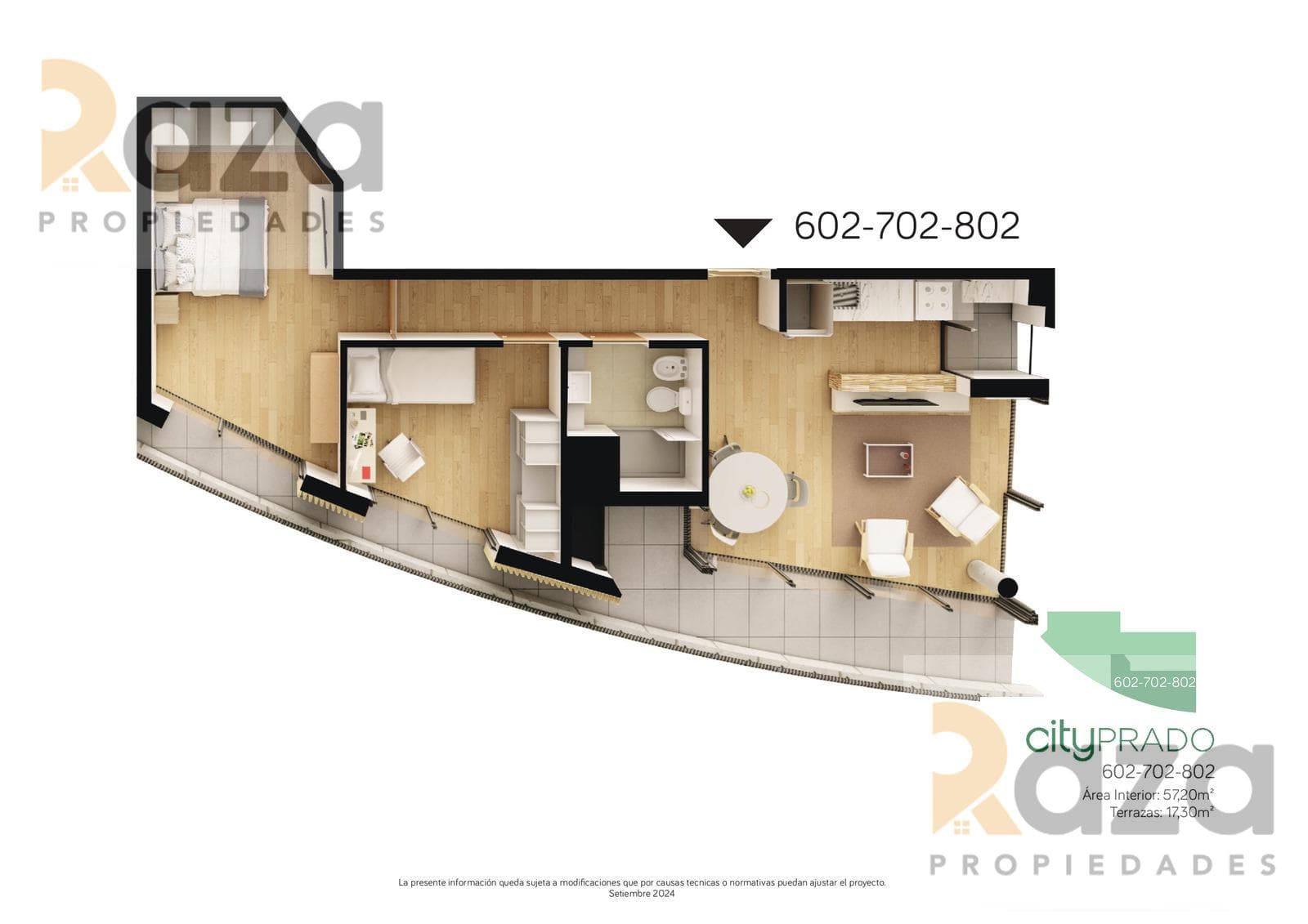 2-Bedroom Apartment for Sale in El Prado
