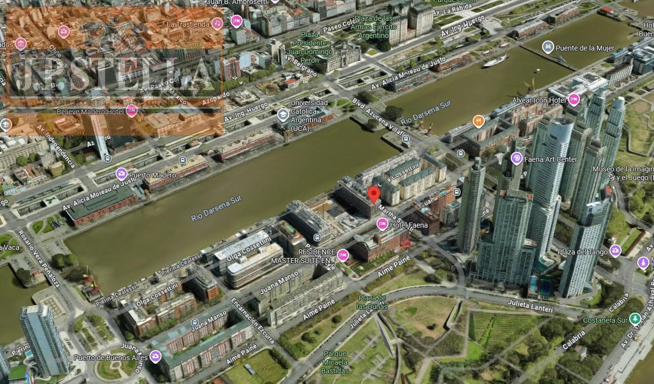 Depto 3 Amb. (2 dormitorios en suite), cochera y baulera 155 m² - Puerto Madero