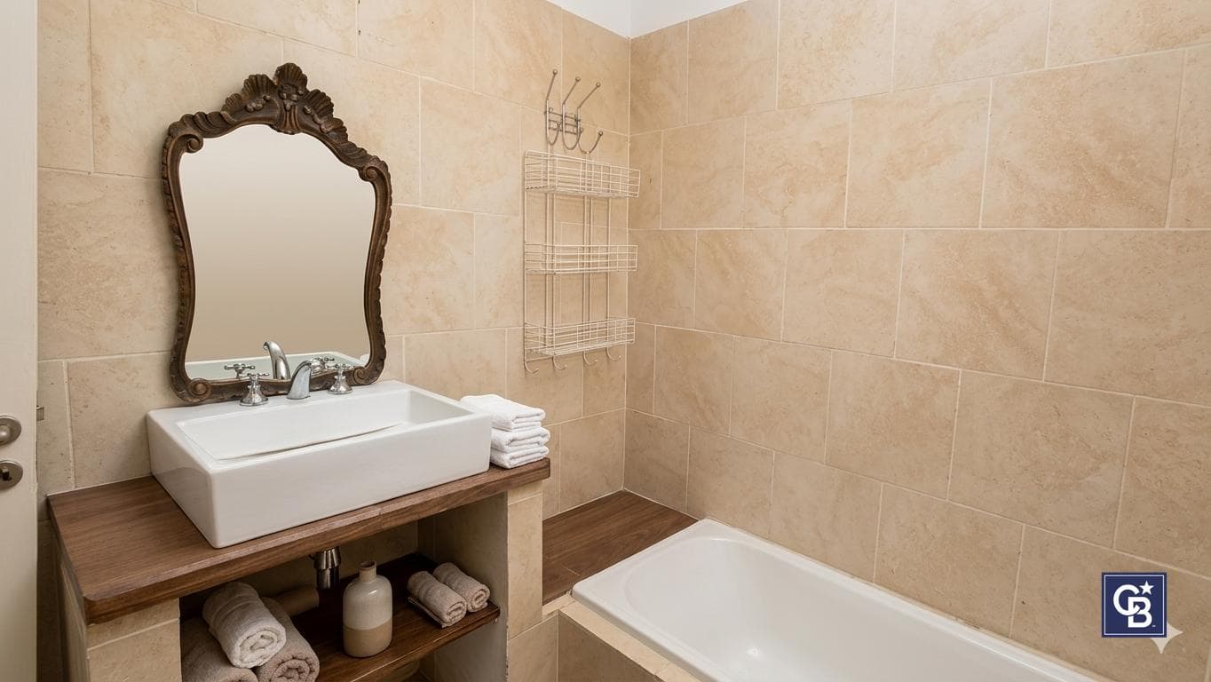 3-room house for sale with a patio and garage in downtown Luján