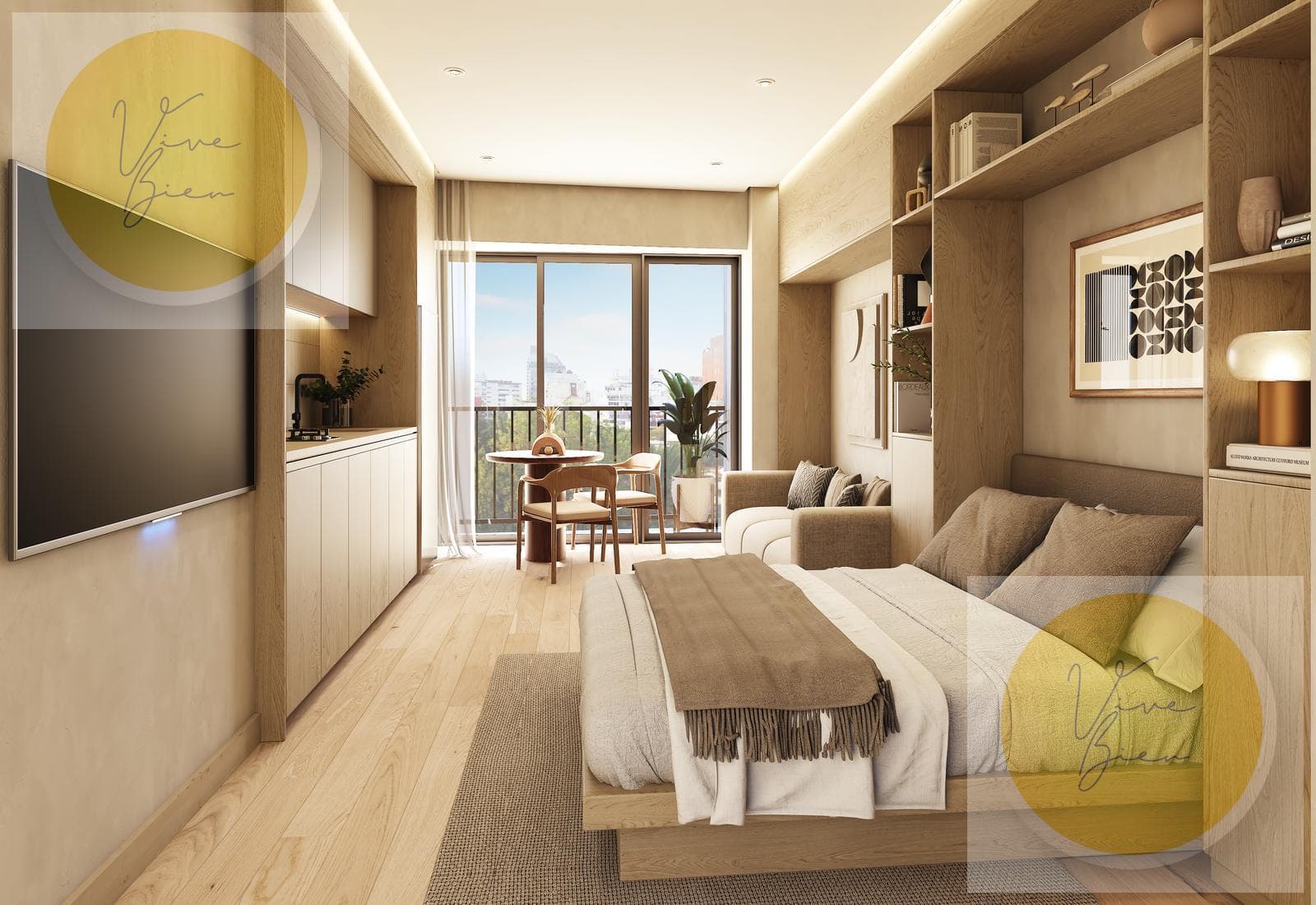 Loft/Studio Apartment for Sale, Nápoles, Juárez, Cuauhtémoc, Mexico City