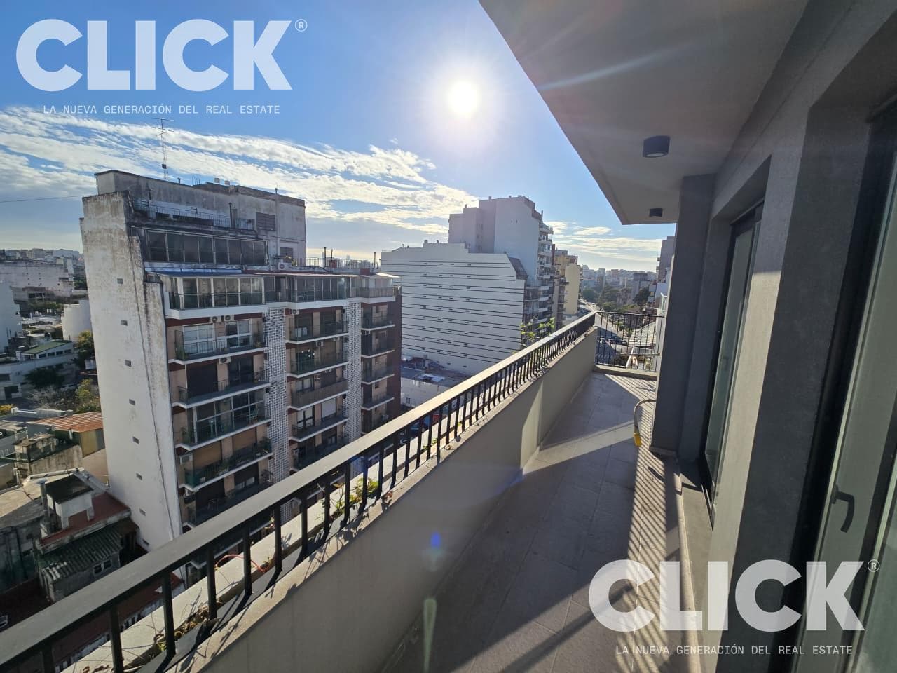 For Sale - 3-room apartment with a long balcony - Brand-new - Upper floor - Centenario Park