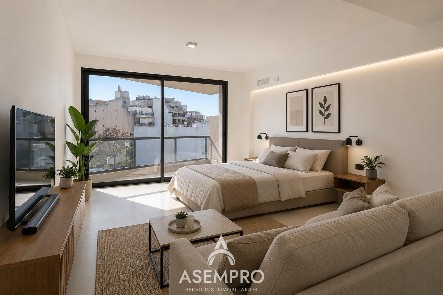 Venta de Monoambiente en Villa del Parque vista abierta a estrenar