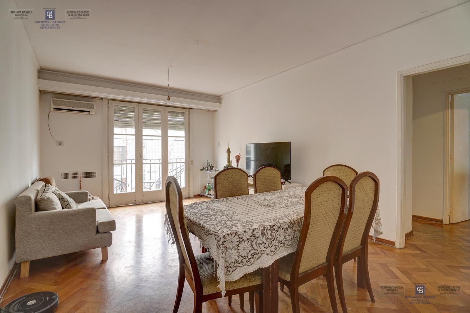 3-room apartment for sale with a separate room, in the Caballito Norte neighborhood.