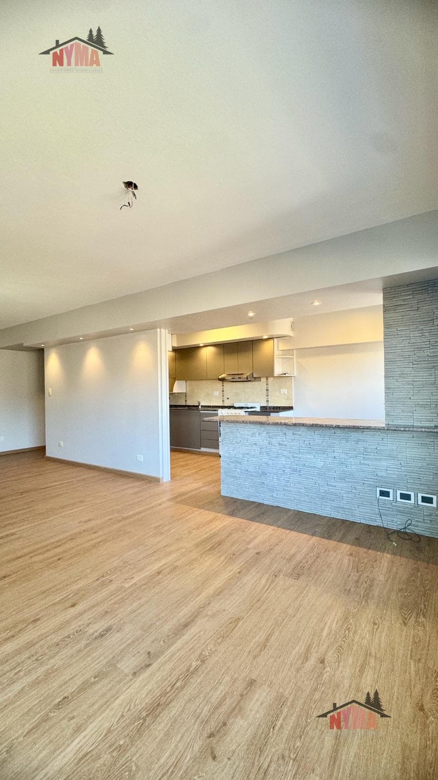 Two-bedroom apartment for long-term rent in San Carlos de Bariloche