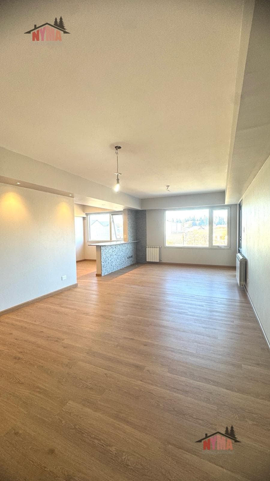 Two-bedroom apartment for long-term rent in San Carlos de Bariloche