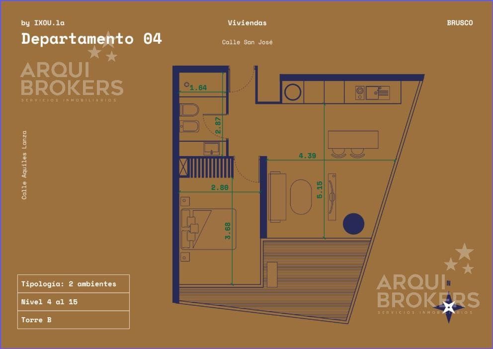 1-Bedroom Apartment for Sale in Downtown - 1004B