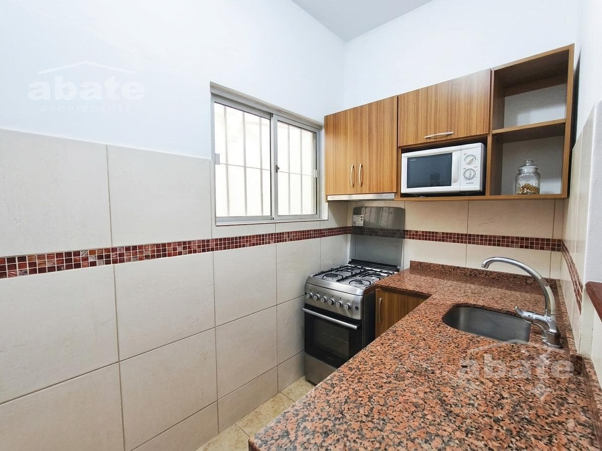 Just steps from the Rambla, 1st floor via stairs, 1 bedroom, balcony, diving