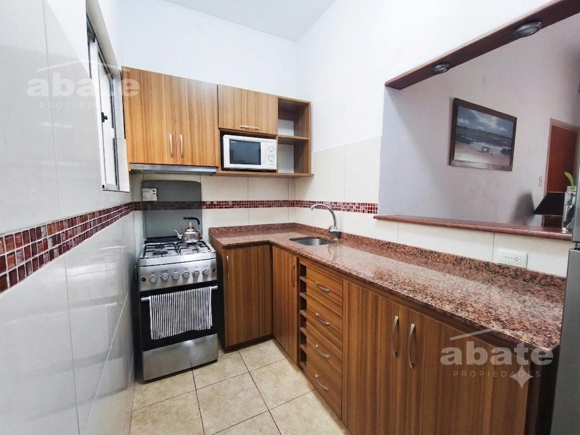 Just steps from the Rambla, 1st floor via stairs, 1 bedroom, balcony, diving