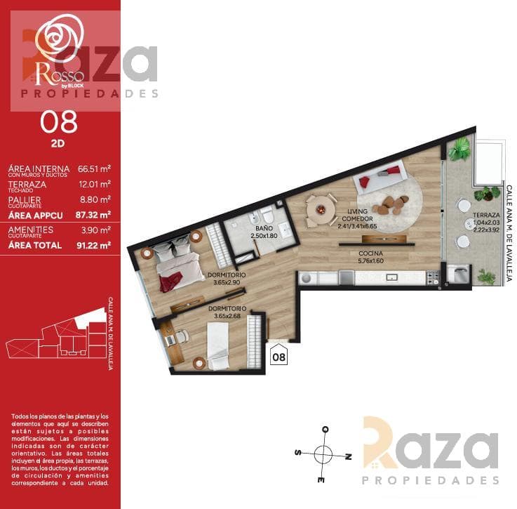 2-Bedroom Apartment for Sale in Cordón