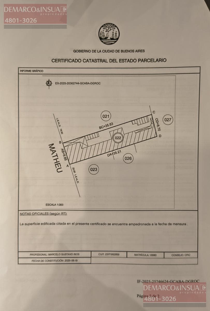 Land for Sale in Parque Patricios