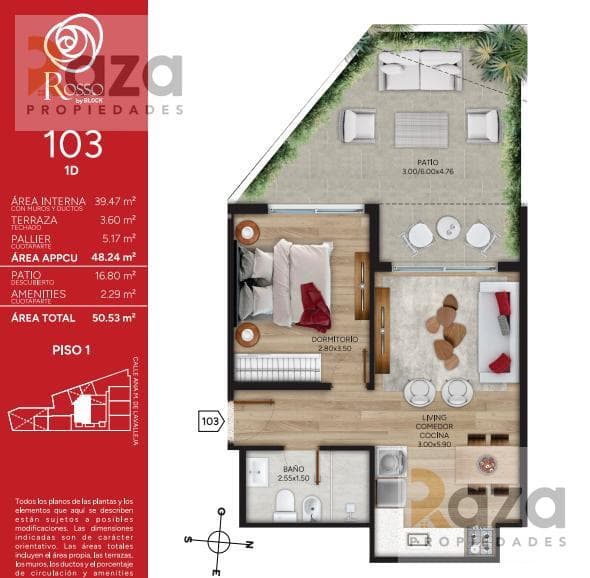 1-Bedroom Apartment for Sale in Cordón