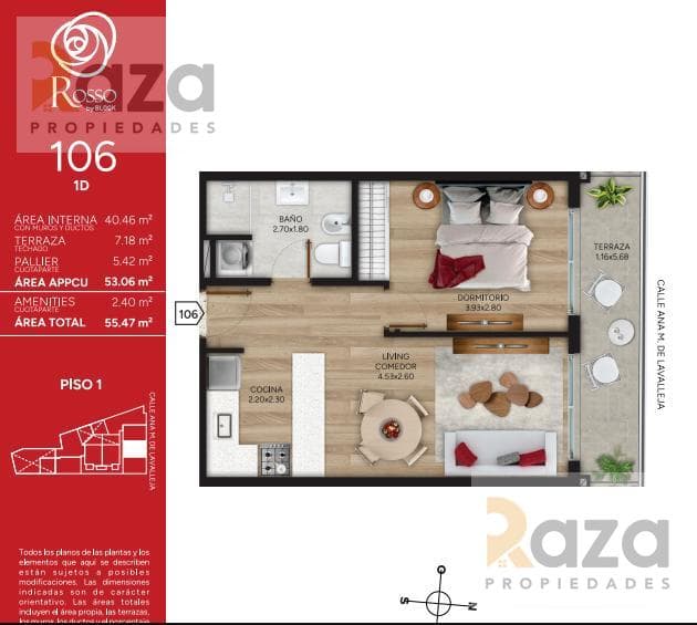 1-Bedroom Apartment for Sale in Cordón