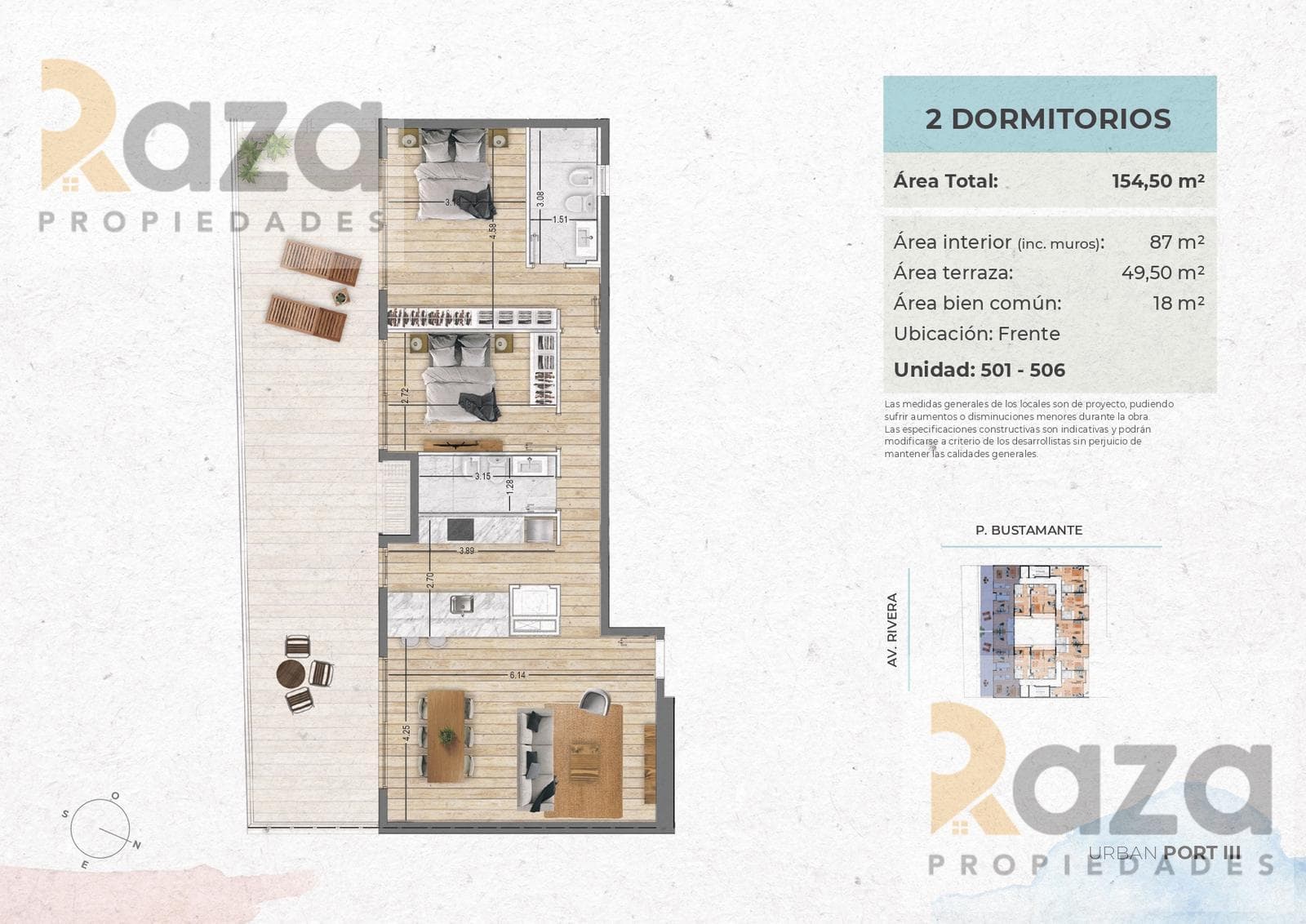 2-Bedroom Apartment for Sale in Buceo