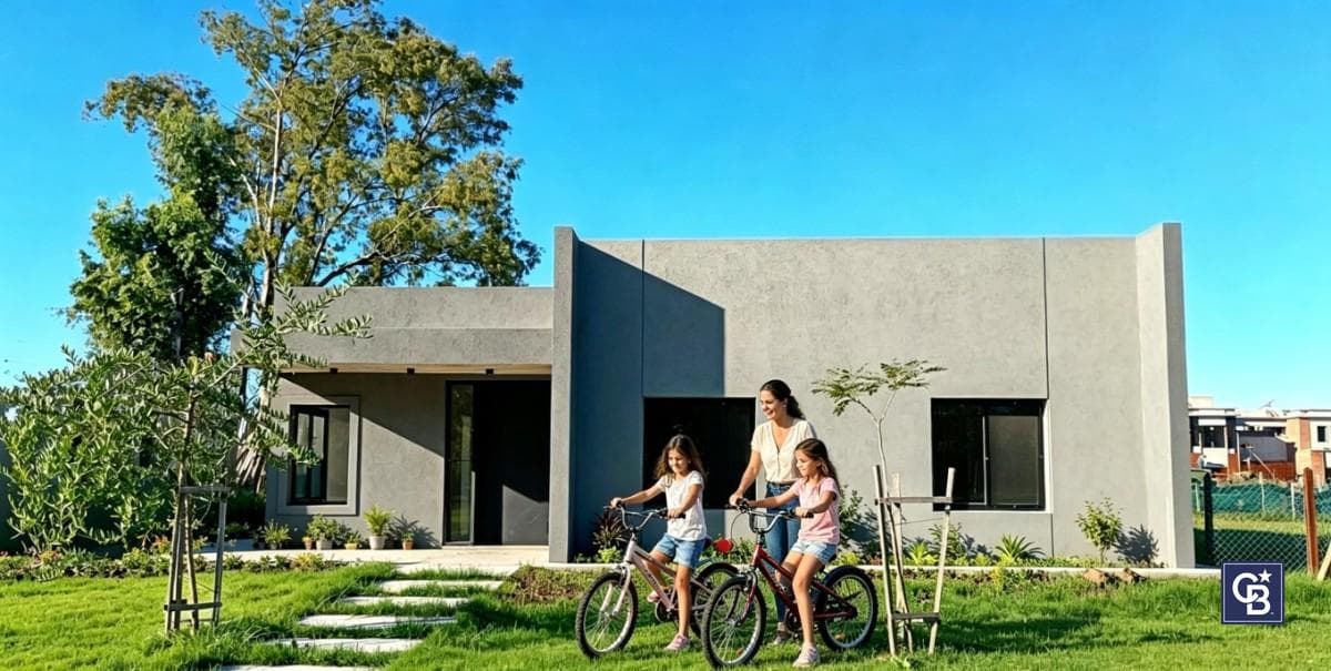 Brand-new 5-room single-story house for sale with financing available in Santa Sofía, Pilar del Este