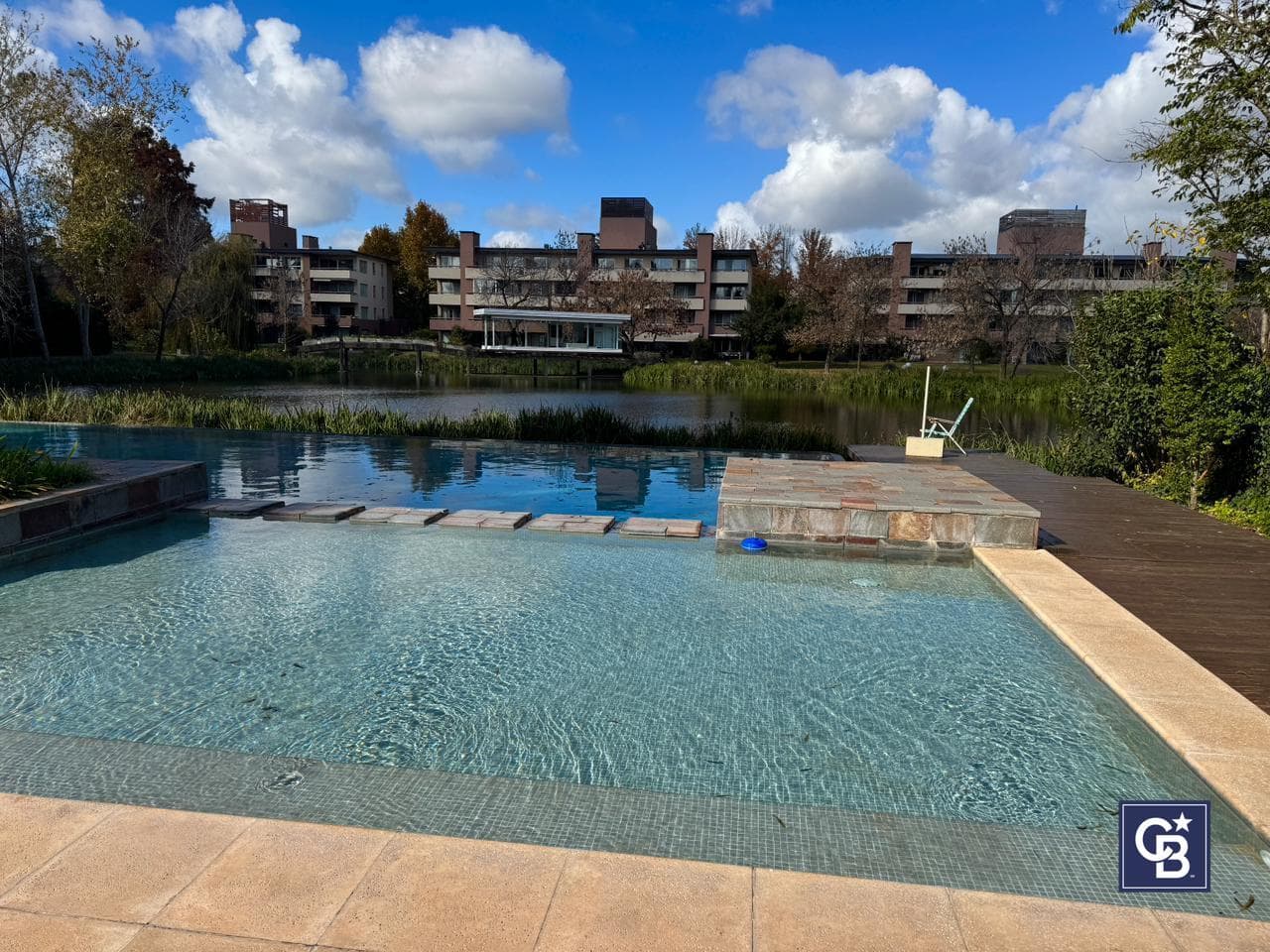 2-Bedroom Apartment for Sale with Balcony and Grill in Villa del Lago, Downtown Pilar
