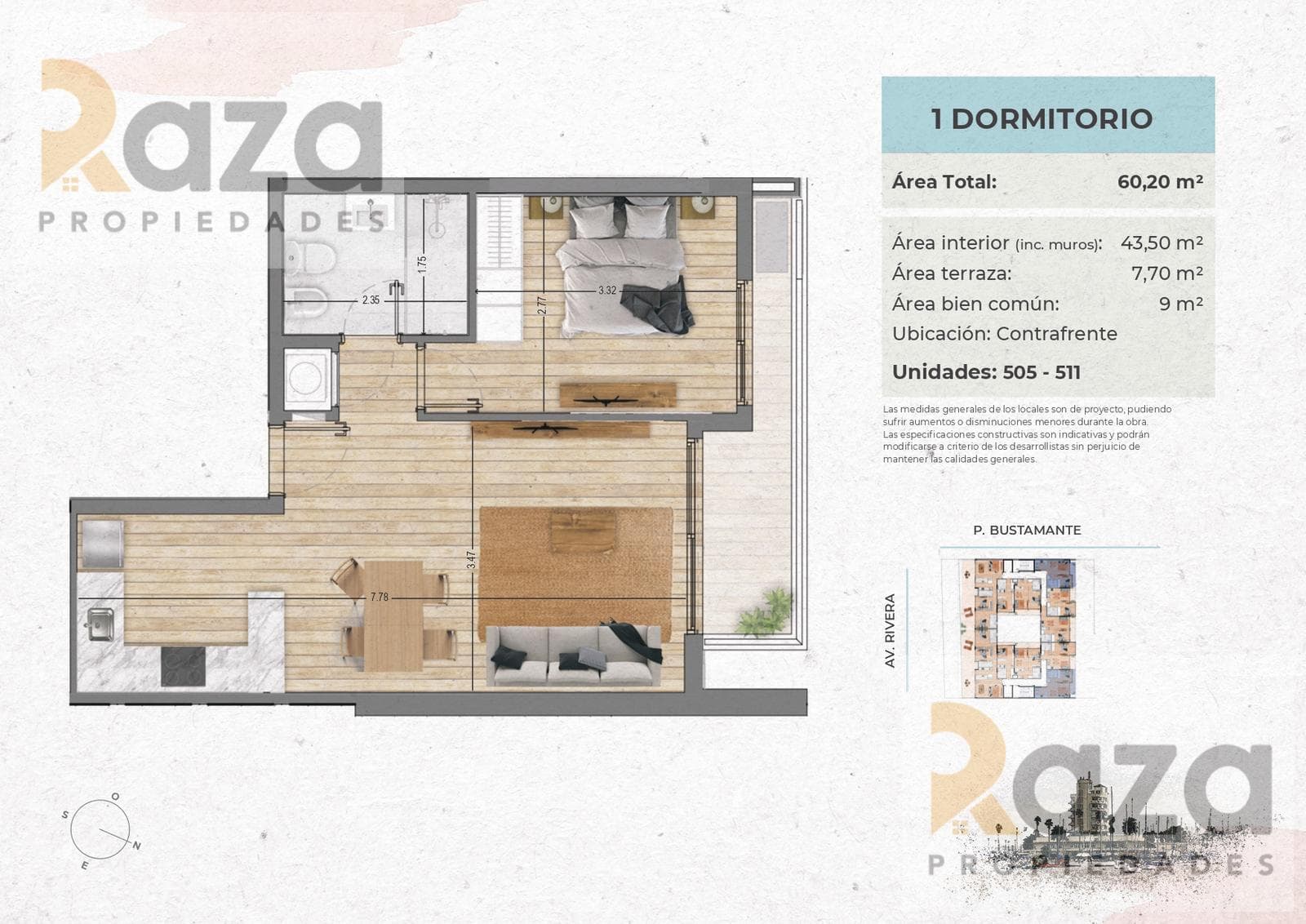 1-Bedroom Apartment for Sale in Buceo
