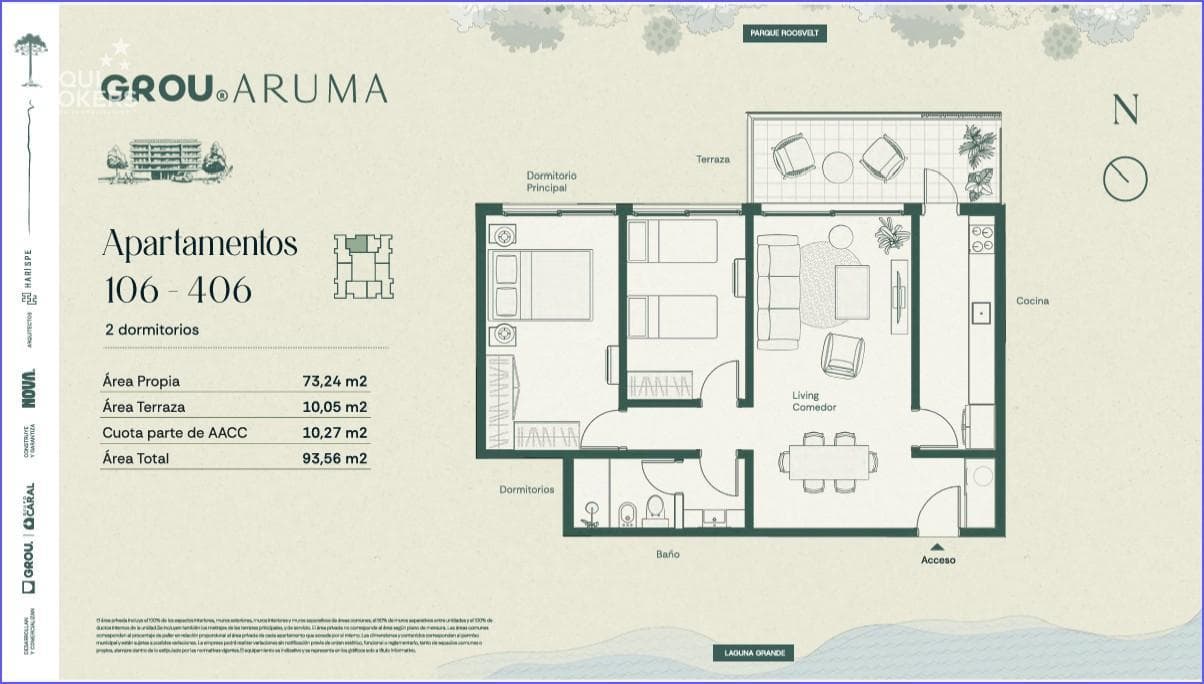 Two-Bedroom Apartment for Sale in Parque Miramar - 306