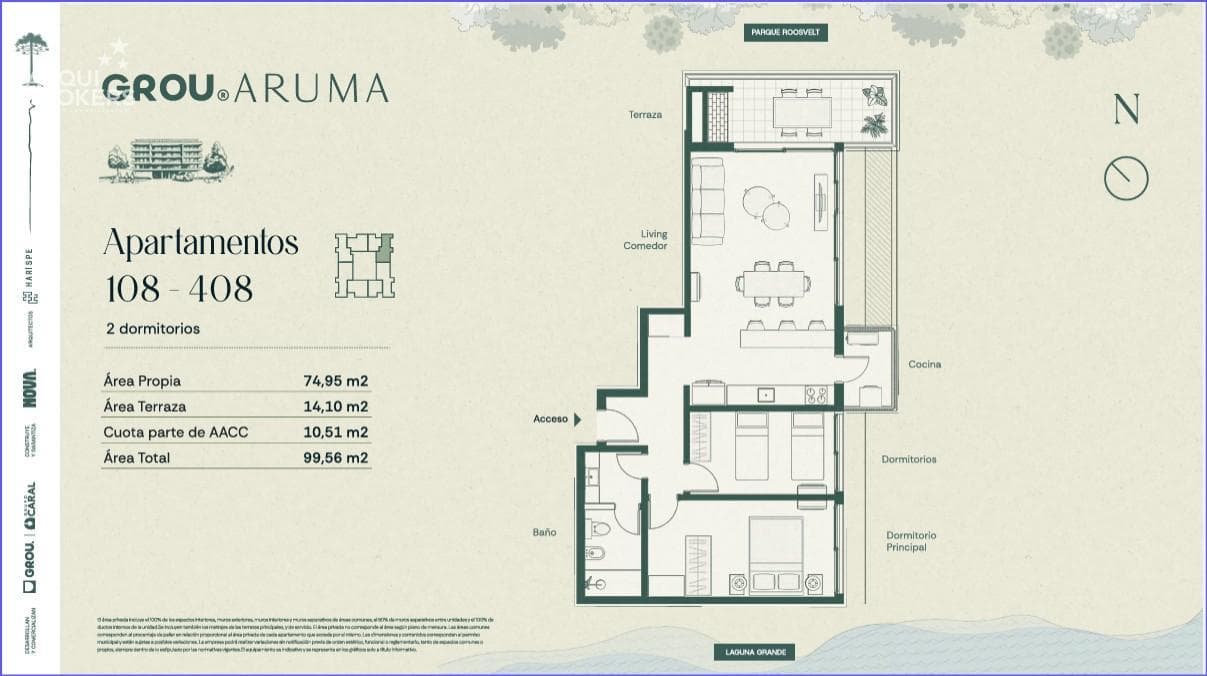 Two-Bedroom Apartment for Sale in Parque Miramar - 408