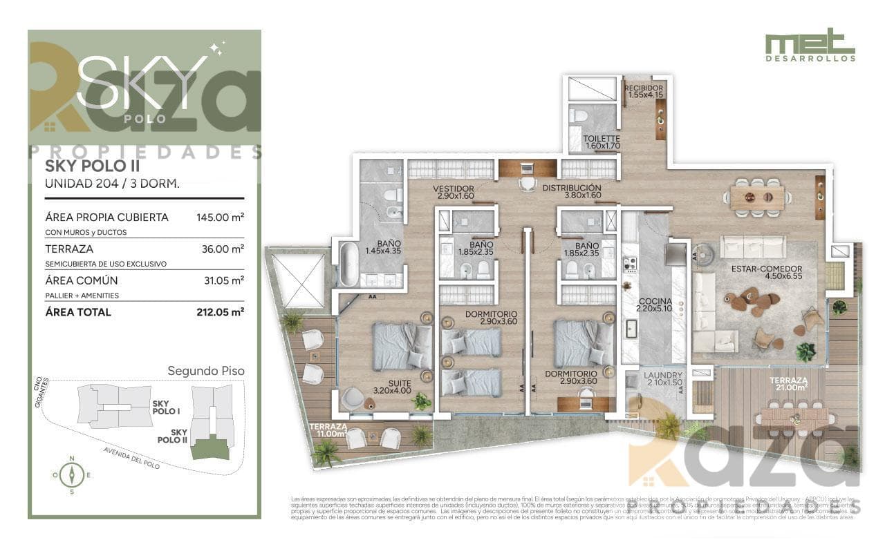 3-Bedroom Apartment for Sale in Carrasco