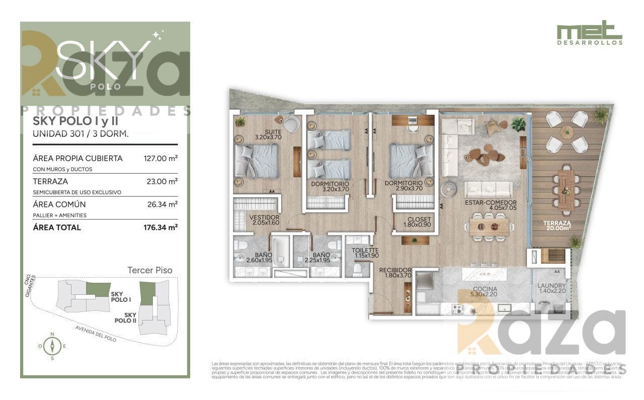 3-Bedroom Apartment for Sale in Carrasco