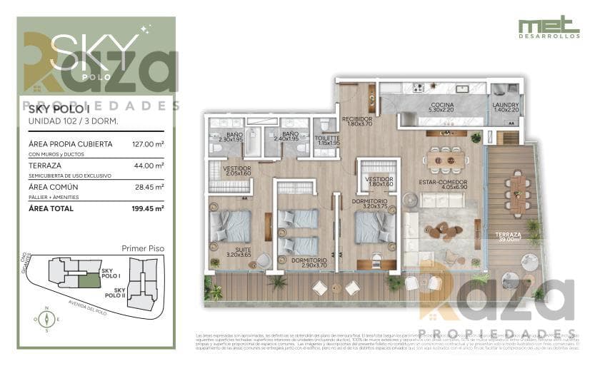 3-Bedroom Duplex Penthouse for Sale in Carrasco