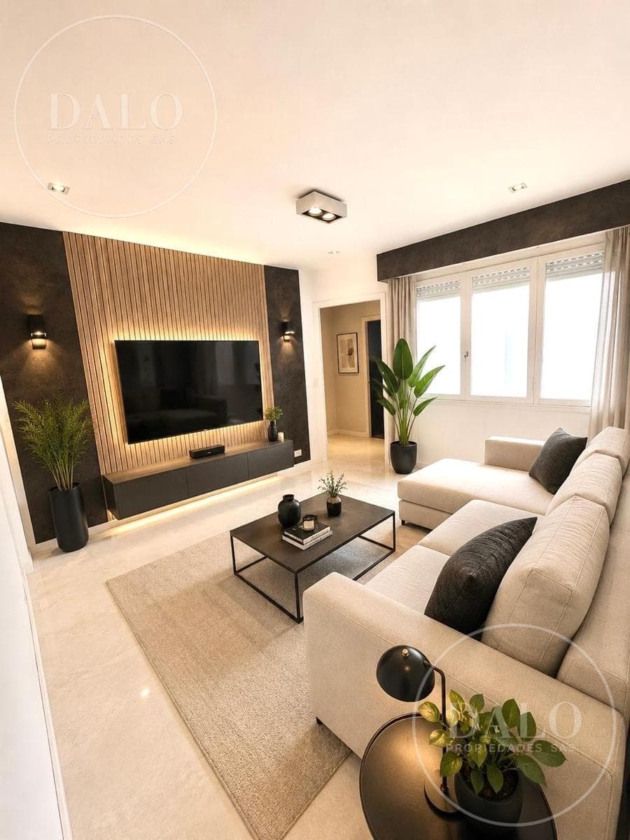 Three-room apartment for sale in Barracas, Buenos Aires.