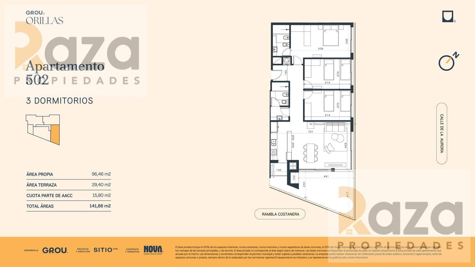 3-Bedroom Apartment for Sale in Ciudad de la Costa