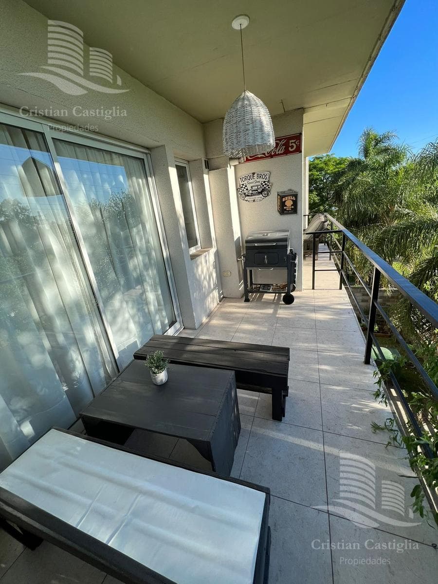 2-room apartment with a garage in Tigre