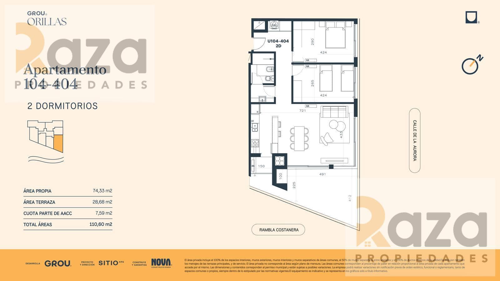 2-Bedroom Apartment for Sale in Ciudad de la Costa