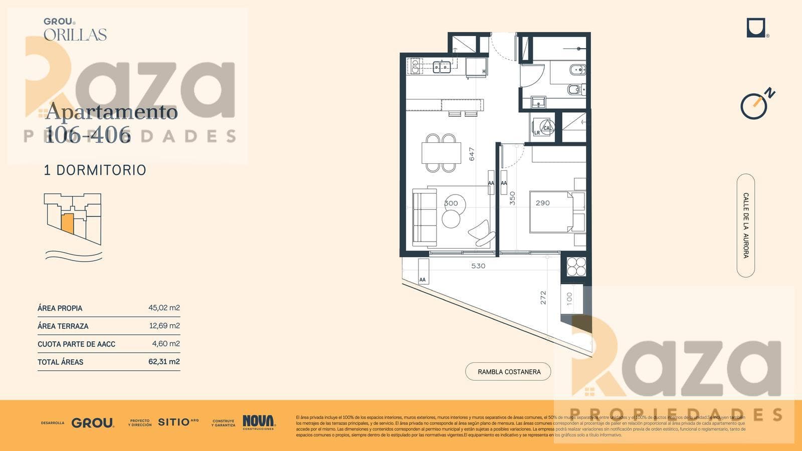 1-Bedroom Apartment for Sale in Ciudad de la Costa
