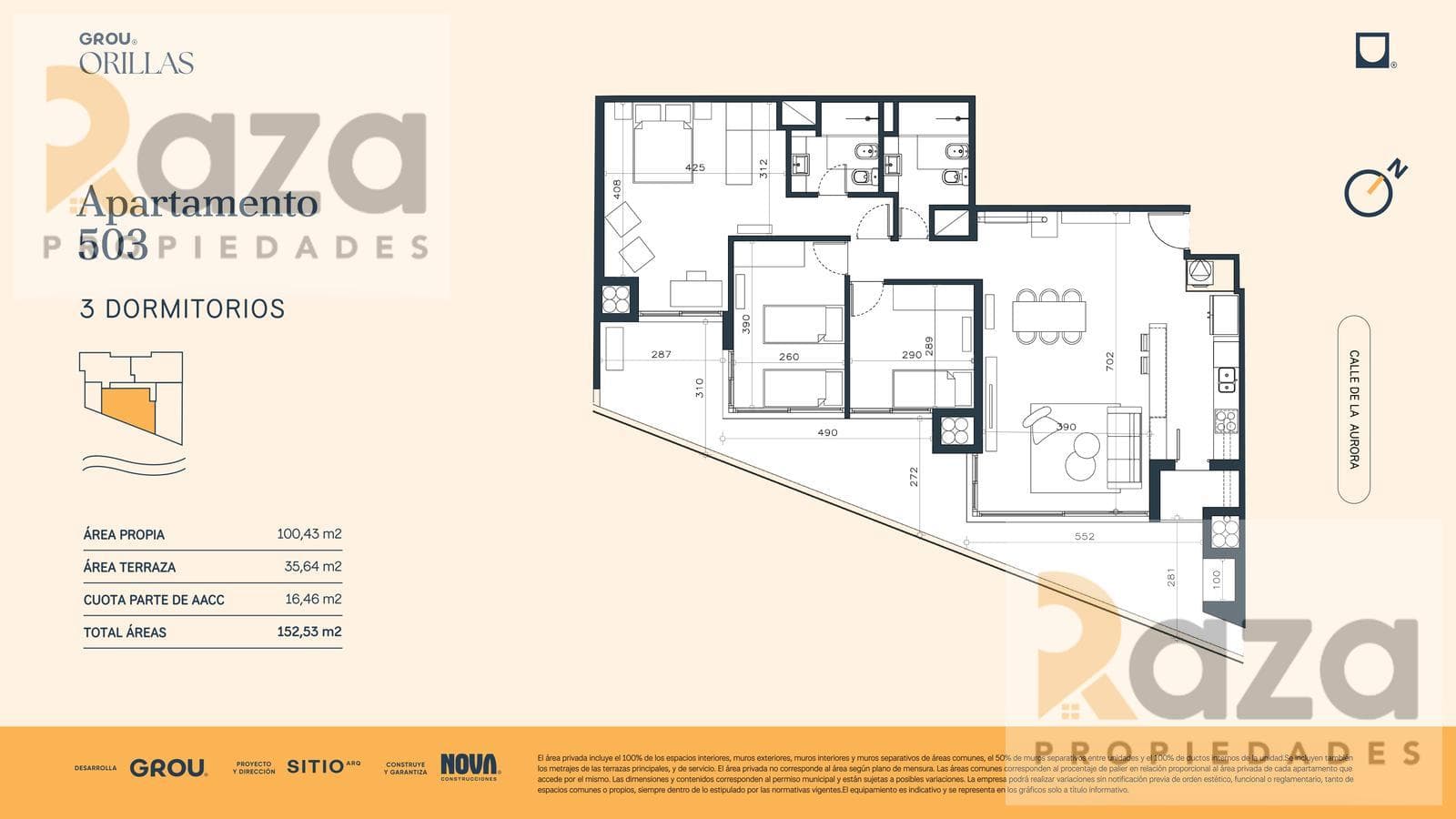 3-Bedroom Apartment for Sale in Ciudad de la Costa