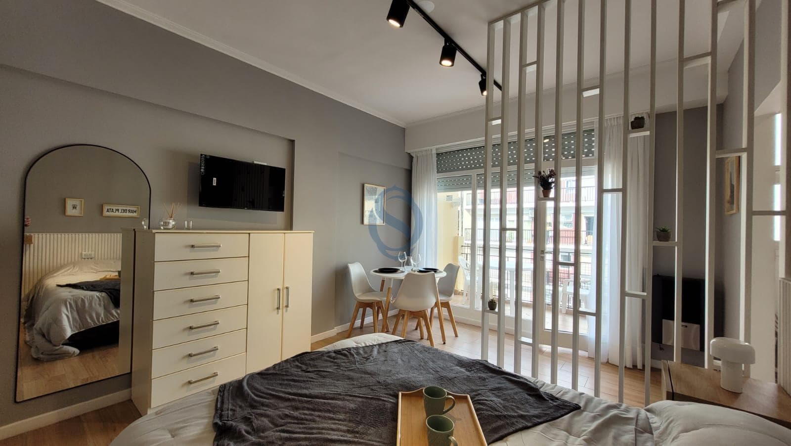 For Sale: Renovated Studio Apartment with Balcony/Terrace in Downtown