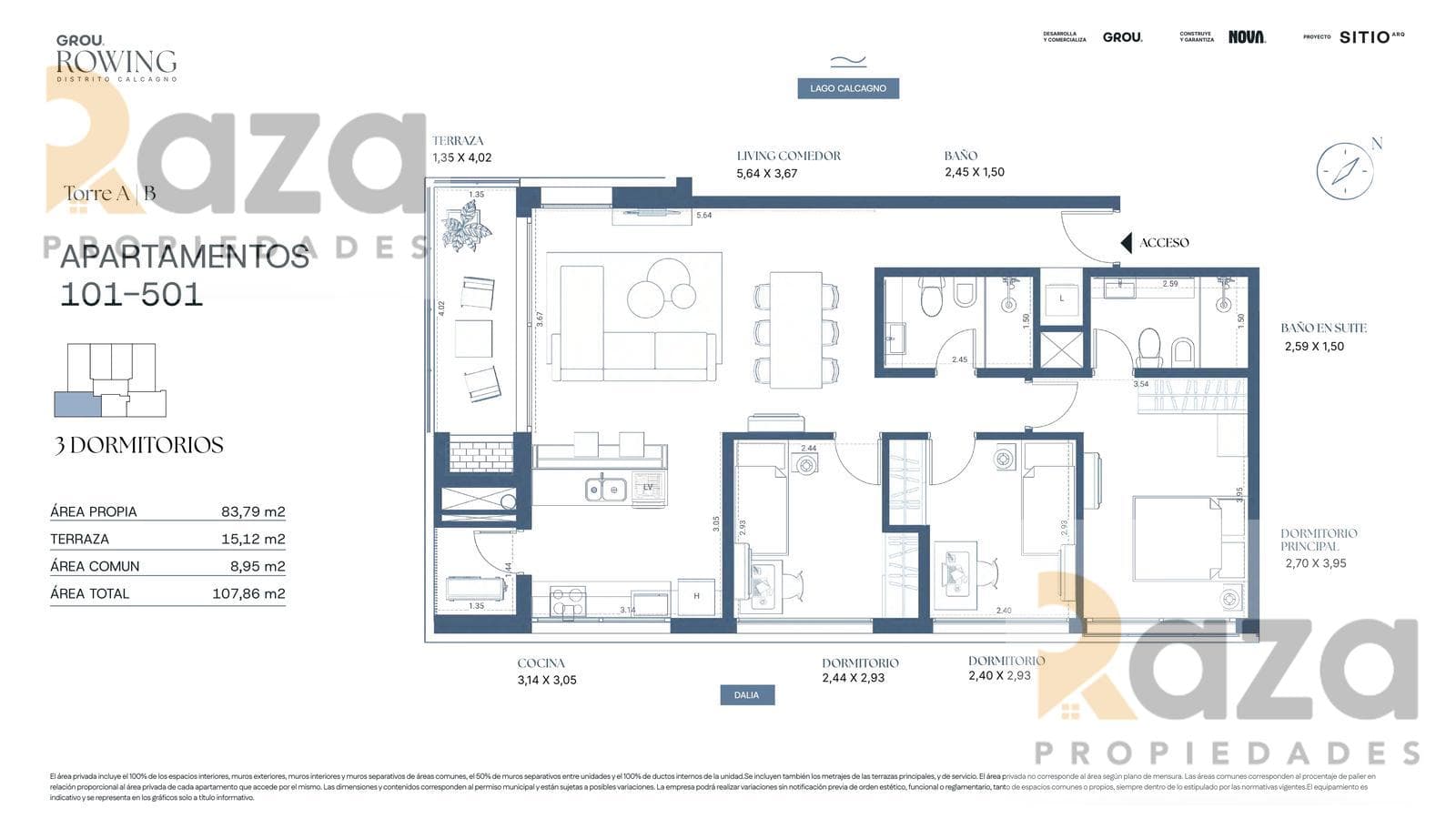2-Bedroom Apartment for Sale in Parque Carrasco
