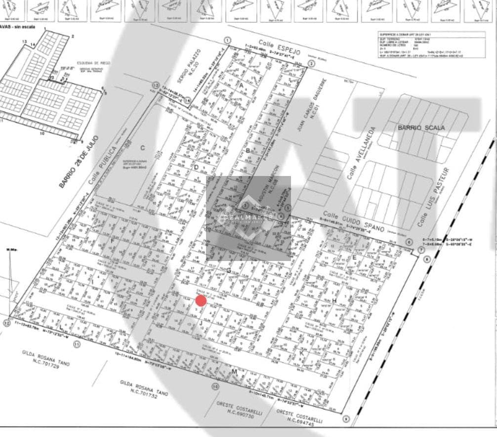 LAND FOR SALE IN THE AGUA Y ENERGIA NEIGHBORHOOD, 28 MAIPU