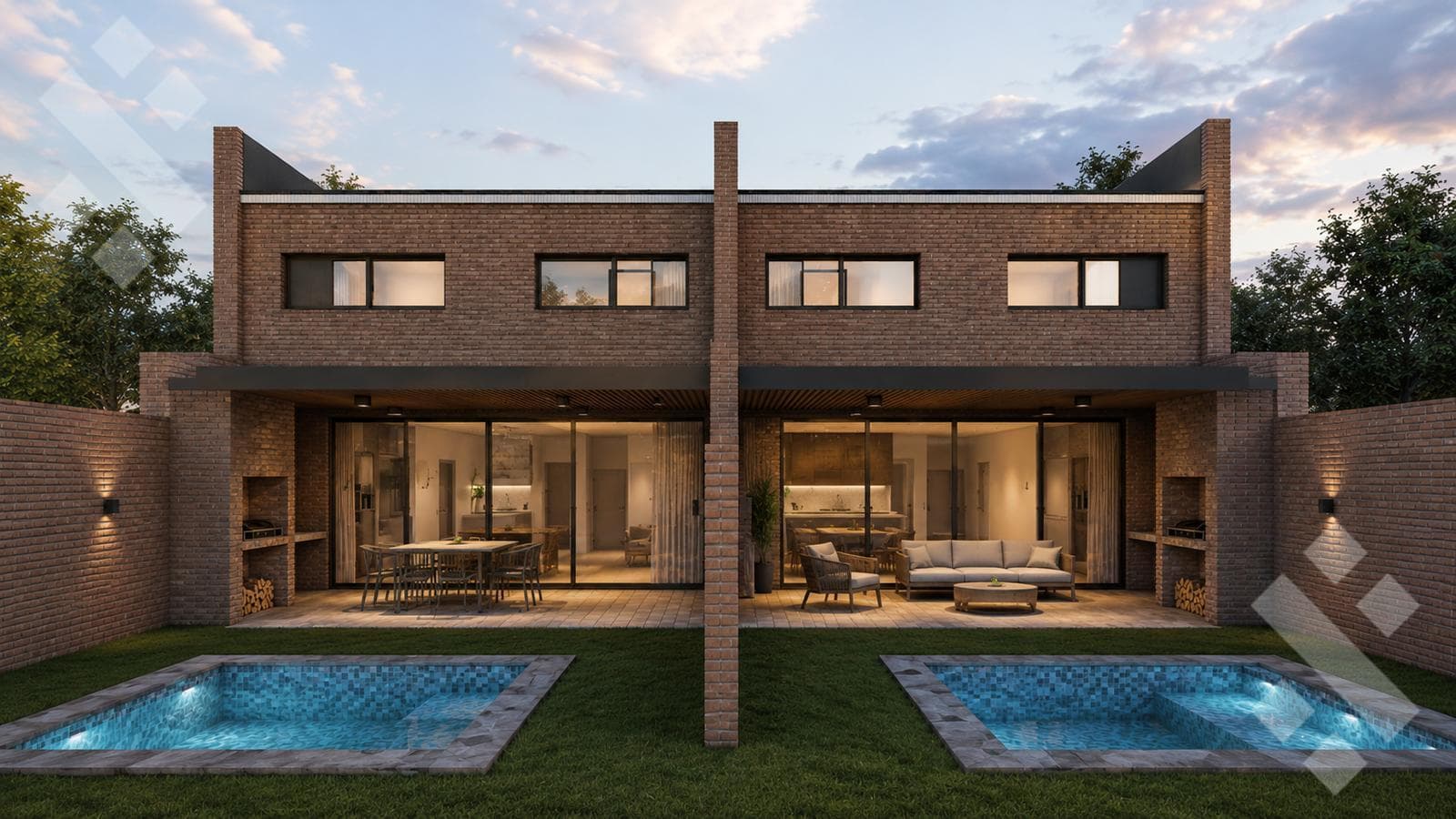 FOR SALE: Duplex (IN A PIT) 3 bedrooms, studio, in-ground pool. Las Calandrias Neighborhood - Cipolletti