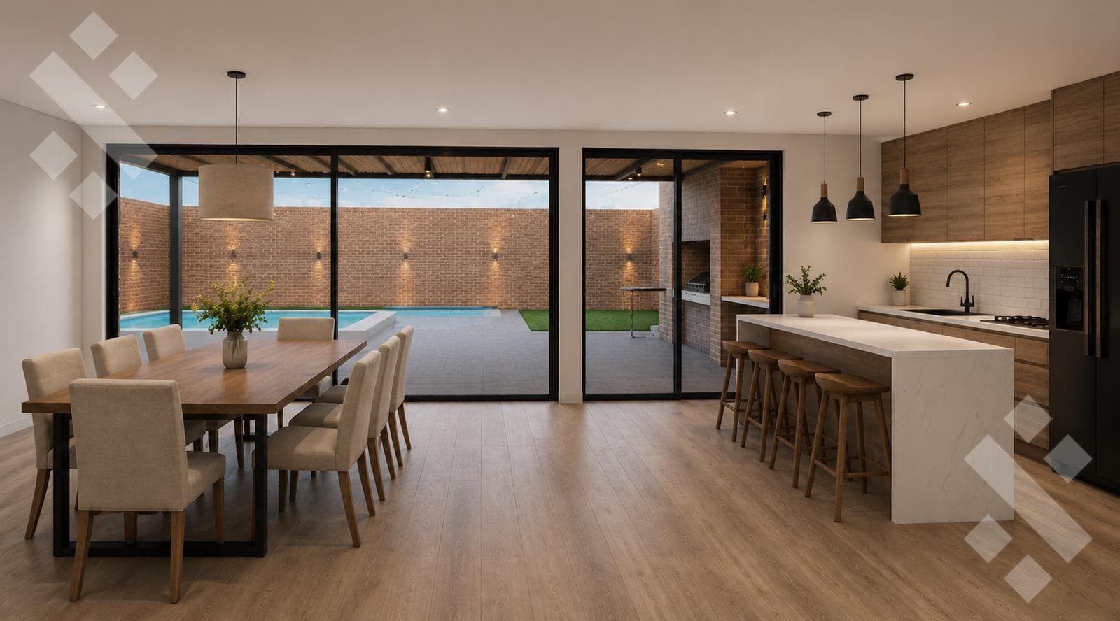 FOR SALE: Duplex (IN A PIT) 3 bedrooms, studio, in-ground pool. Las Calandrias Neighborhood - Cipolletti