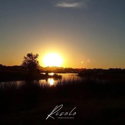Lot for Sale, overlooking the lagoon. Gated Community, Escobar