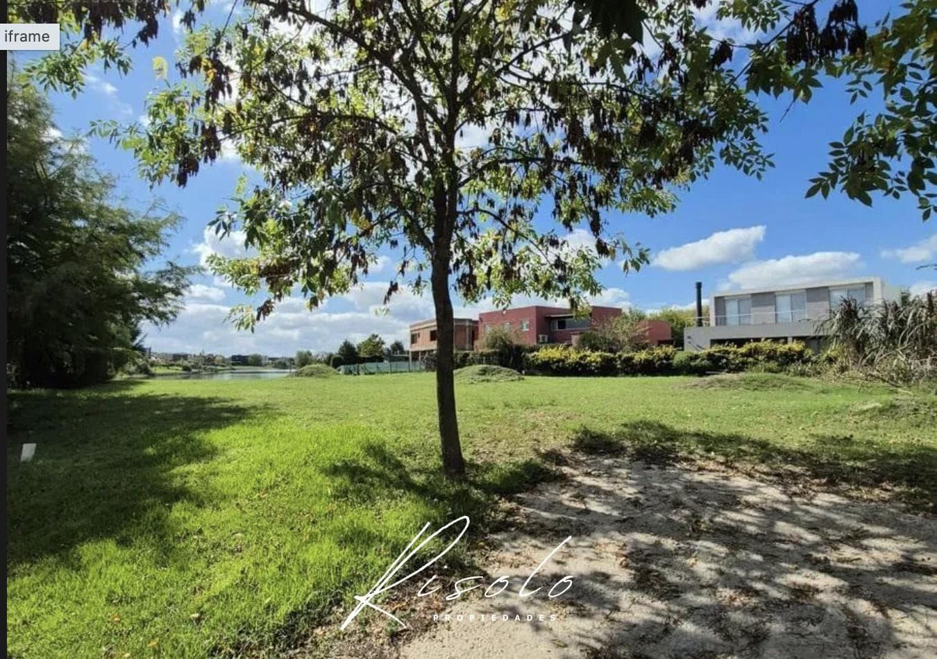 Lot for Sale with a View of the Lagoon, Gated Community, Escobar