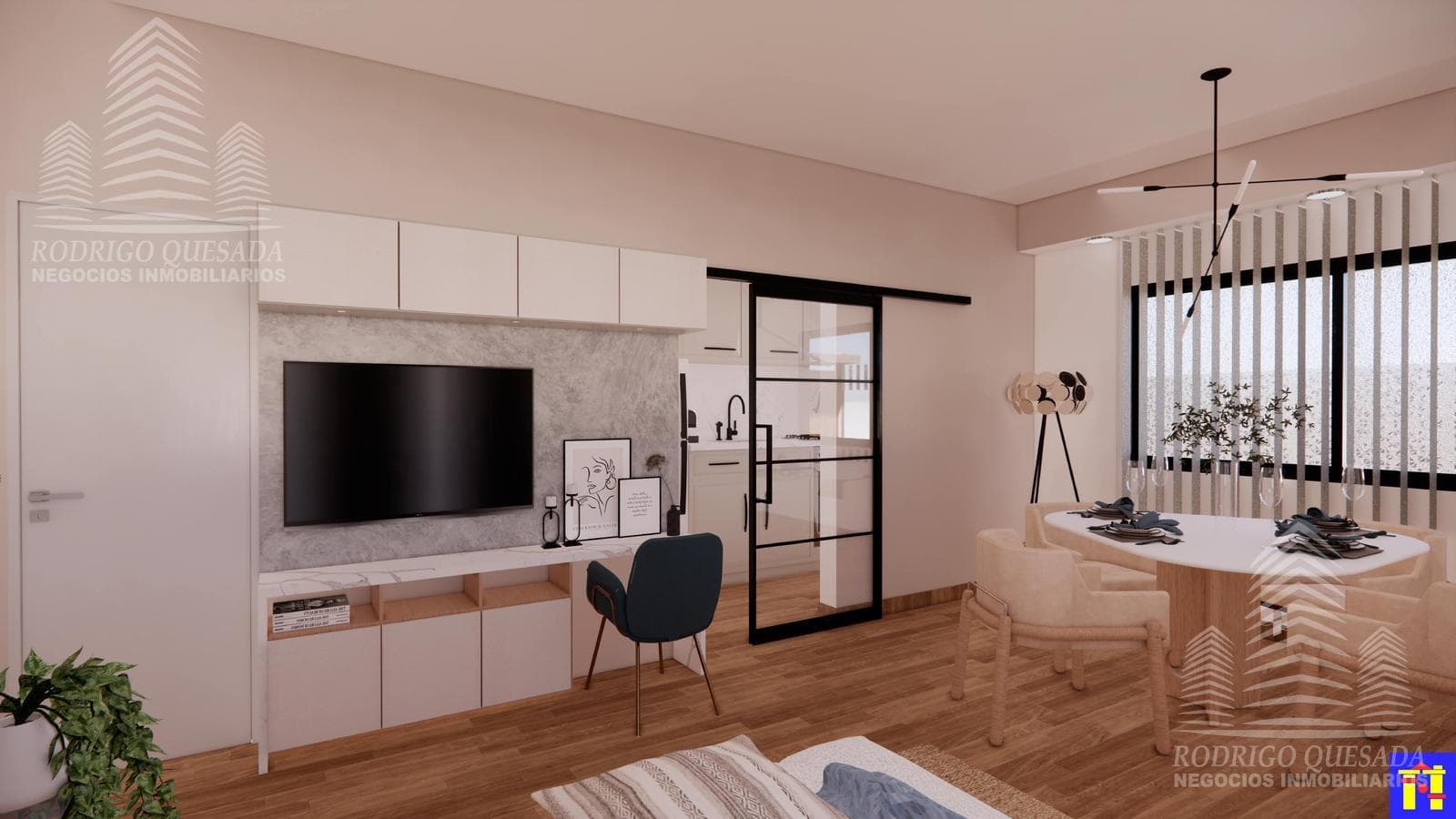 Spacious 2-room apartment, brand new, scheduled for delivery in 2027, Dardo Rocha 600