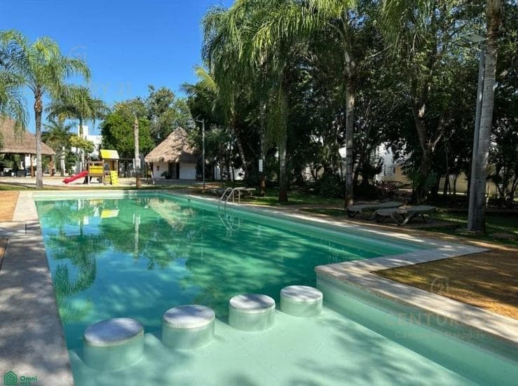 3-Bedroom Furnished House for Rent in Residencial La Joya Esmeralda, Playa del Carmen P4608