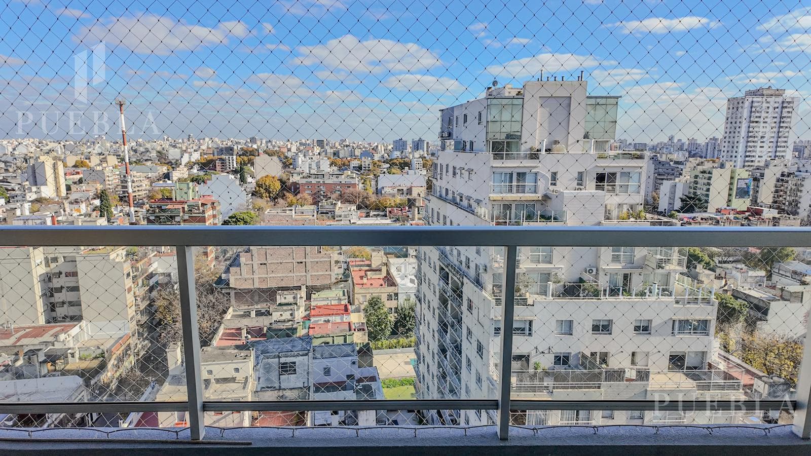 5-room apartment with an office, a balcony, a private terrace with a grill, and panoramic views