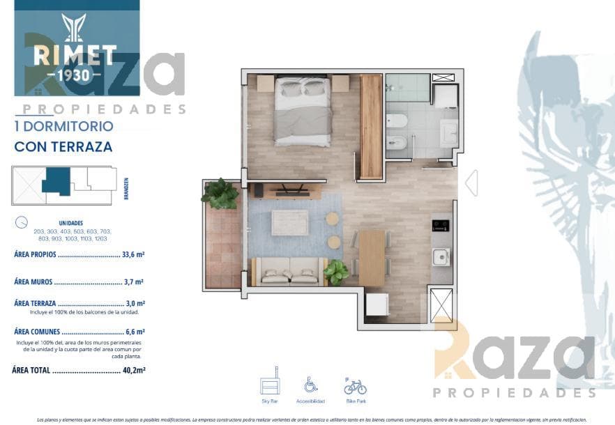1-Bedroom Apartment for Sale in Cordón
