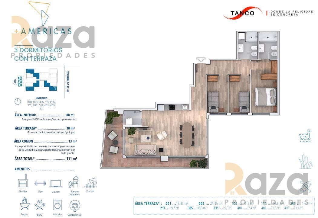 3-Bedroom Apartment for Sale in Barra de Carrasco