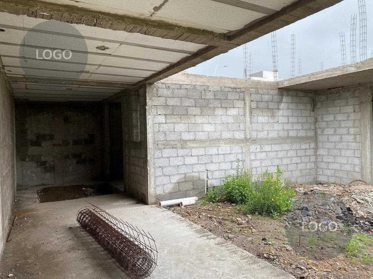 Land with a building for sale