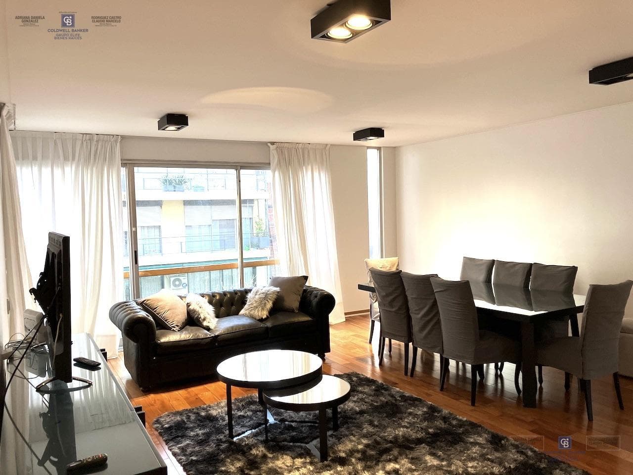 Furnished 2- or 3-bedroom apartment 2 parking spaces in Palermo Chico