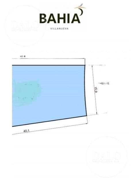 Lot for Sale on the River, 760 m² Bahia - Villanueva