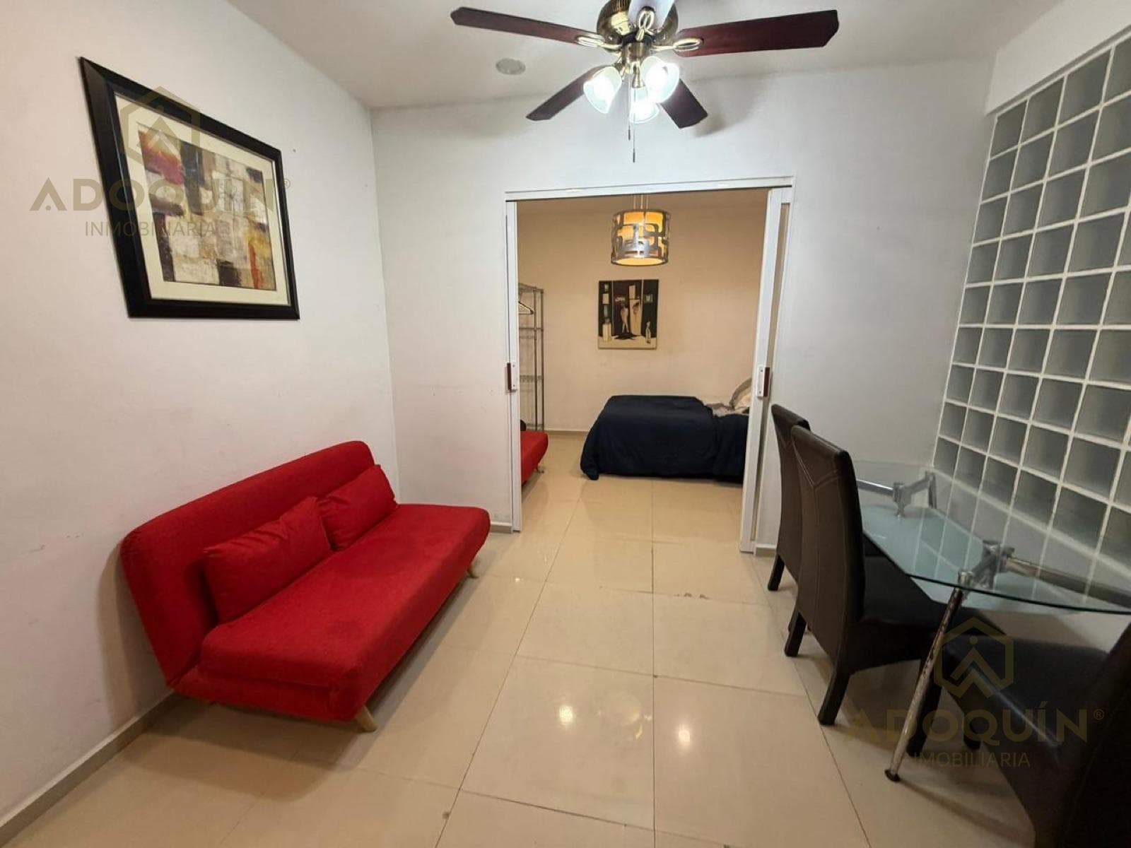 Apartment for Rent: 2 bedrooms, 2 bathrooms, pool, City Hall, Playa del Carmen Downtown