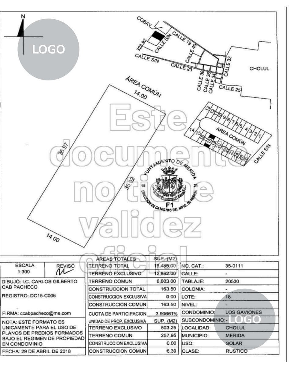 LAND FOR SALE IN CHOLUL ON PRIVADA LOS GAVIONES