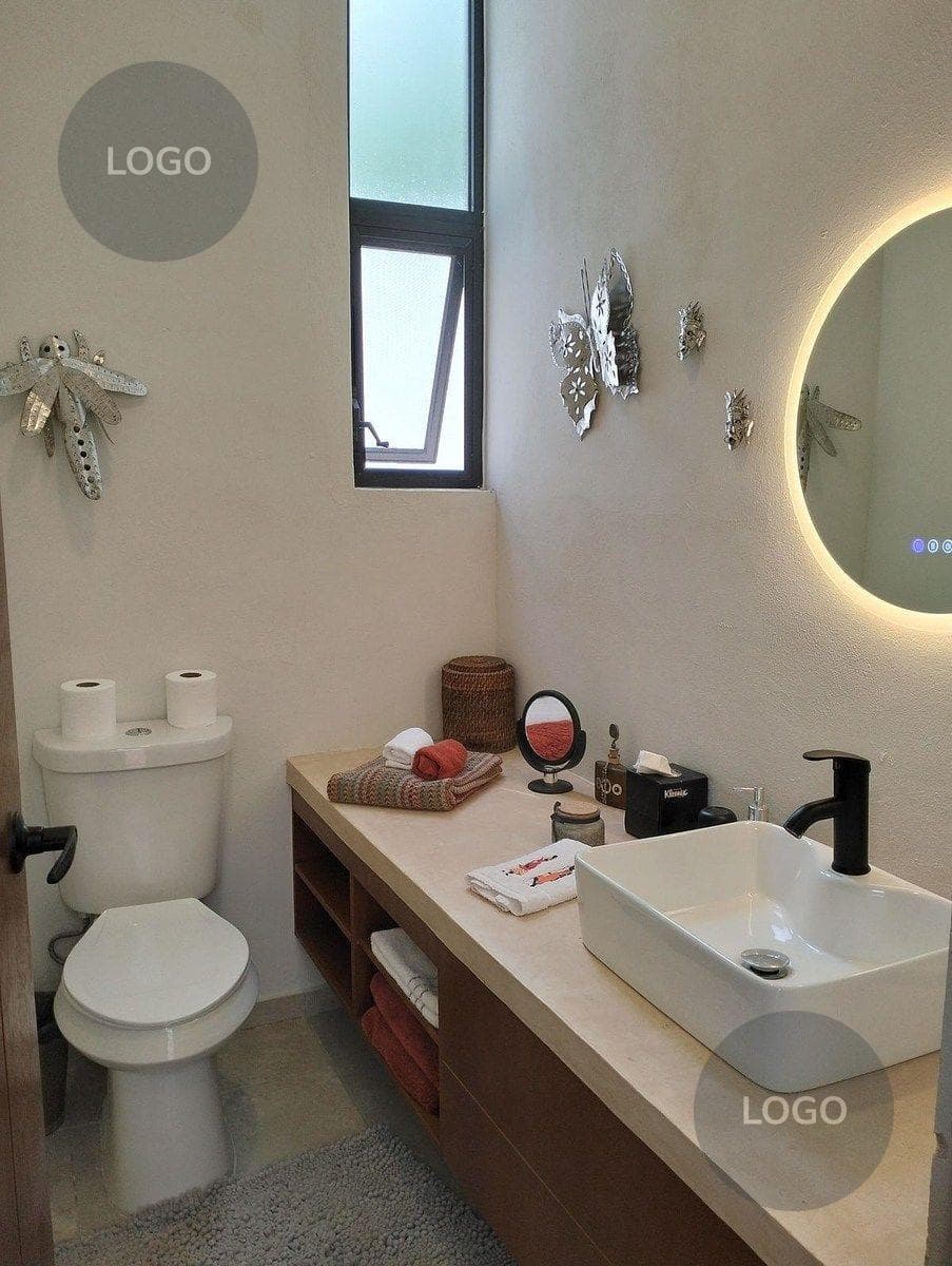 BEAUTIFUL ONE-STORY HOUSE IN A QUIET PRIVATE RESIDENTIAL COMPLEX NORTH OF MÉRIDA